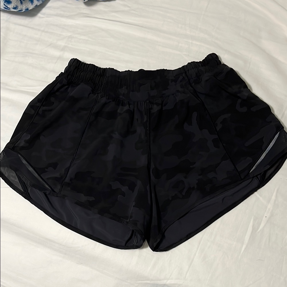 Black Camouflage Women's Lululemon Hotty Hots 6